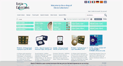 Desktop Screenshot of electacollections.com